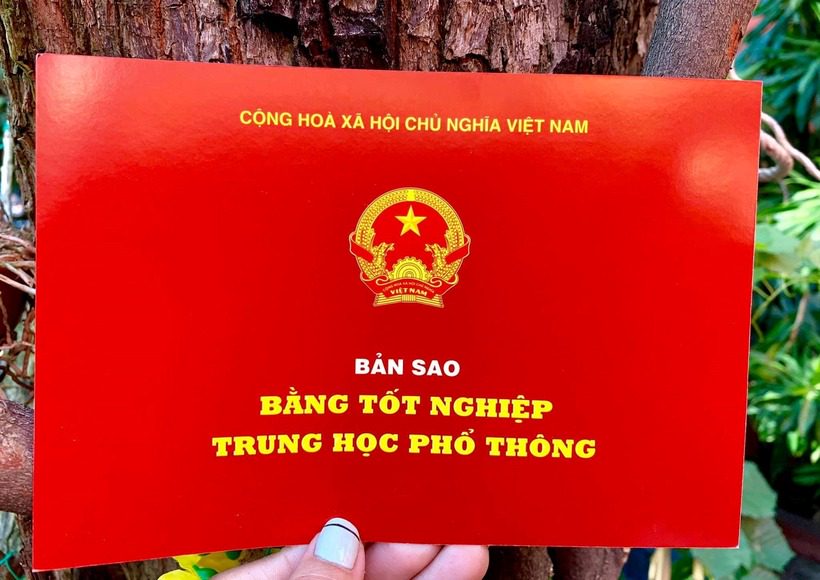 Bằng tốt nghiệp cấp 3